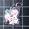 1 Pcs Kawaii Anime Dr Stone Keychains Cartoon Figure Senkuu Kohaku Acrylic Pendant Keyrings Figure Toys 2 - Dr. Stone Shop