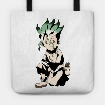 Dr Stone Senku Ishigami Chibi Cute Frail Tote Official Dr. Stone Merch