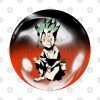 Senku Ishigami Dr Stone Closed Eyes Chibi Pin Official Dr. Stone Merch