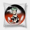 Senku Ishigami Dr Stone Closed Eyes Chibi Throw Pillow Official Dr. Stone Merch