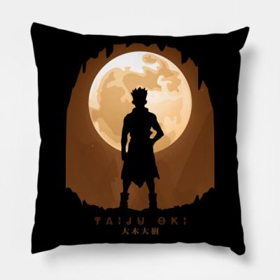 Taiju Oki Throw Pillow Official Dr. Stone Merch