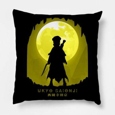 Ukyo Saionji Throw Pillow Official Dr. Stone Merch