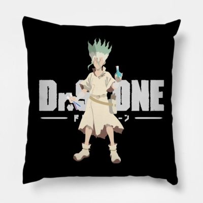 Senku Ishigami Throw Pillow Official Dr. Stone Merch