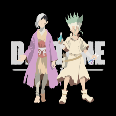 Senku And Gen Tote Official Dr. Stone Merch