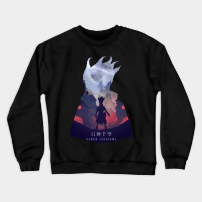 Senku Dark Illusion Crewneck Sweatshirt Official Dr. Stone Merch