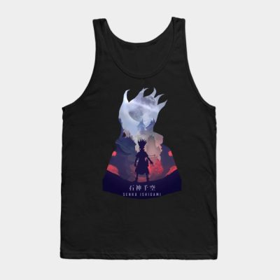 Senku Dark Illusion Tank Top Official Dr. Stone Merch