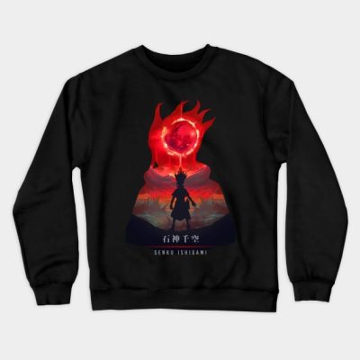 Senku Bloody Illusion Crewneck Sweatshirt Official Dr. Stone Merch