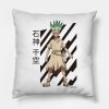 Senku Ishigami Dr Stone Anime Throw Pillow Official Dr. Stone Merch