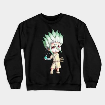 Funny Men Senku Says Crewneck Sweatshirt Official Dr. Stone Merch