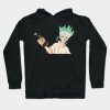 Funny Men Senku Says Hoodie Official Dr. Stone Merch