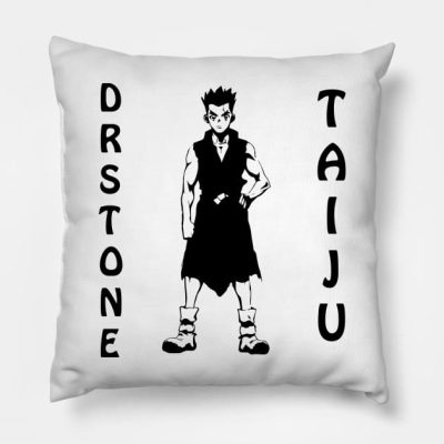 Taiju Oki Throw Pillow Official Dr. Stone Merch