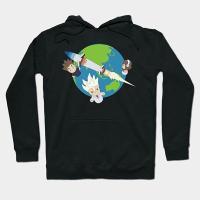 Senku Rocket Hoodie Official Dr. Stone Merch