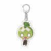 Acrylic Figure Keychain Anime Dr STONE Characters Ishigami Senkuu Amber Chrome Asagiri Gen Charm Pendant Keyring 4 - Dr. Stone Shop