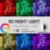 Anime Dr Stone Figure Table 3d Lamp for Kids Child Bedroom Decor Nightlight Manga Gift for 2 - Dr. Stone Shop