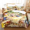 Dr STONE Bedding Set Single Twin Full Queen King Size Bed Set Aldult Kid Bedroom Duvetcover - Dr. Stone Shop