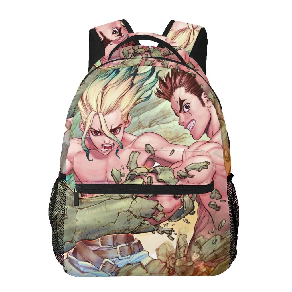 Men Woman Backpack Dr Stone Schoolbag for Female Male 2023 Fashion Bag Student Bookpack 5 - Dr. Stone Shop