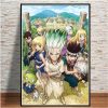 Nordic Anime Dr STONE Ishigami Senku Shishio Tsukasa Print Art Canvas Poster For Living Room Decor - Dr. Stone Shop