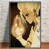 Nordic Anime Dr STONE Ishigami Senku Shishio Tsukasa Print Art Canvas Poster For Living Room Decor 3 - Dr. Stone Shop