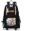 Unisex Anime Cos Dr Stone Ishigami Senkuu Amber Outdoor Travel Rucksack Casual Schoolbag Student Backpacks 3 - Dr. Stone Shop