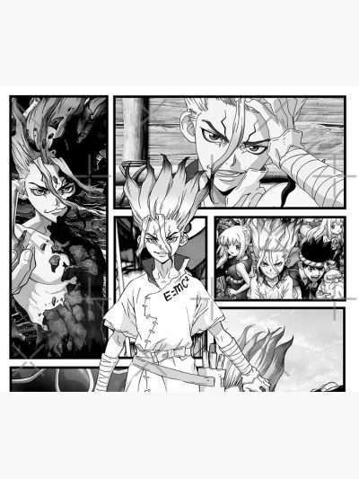 New Manga Style 45 Tapestry Official Dr. Stone Merch