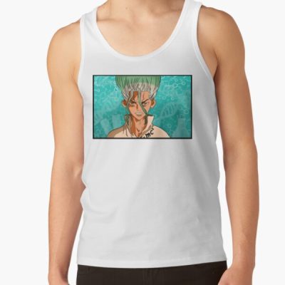 Dr Stone Senku Tank Top Official Dr. Stone Merch