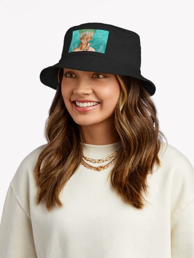 Dr Stone Senku Bucket Hat Official Dr. Stone Merch