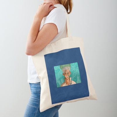 Dr Stone Senku Tote Bag Official Dr. Stone Merch