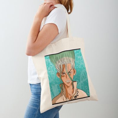 Dr Stone Senku Tote Bag Official Dr. Stone Merch