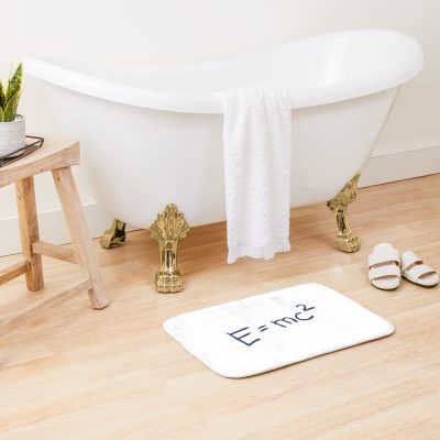 E = Mc2 , Mass–Energy Equivalence , Albert Einstein'S Formula Bath Mat Official Dr. Stone Merch