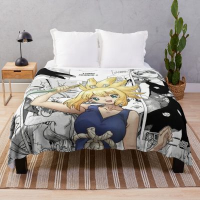 Kohaku Throw Blanket Official Dr. Stone Merch