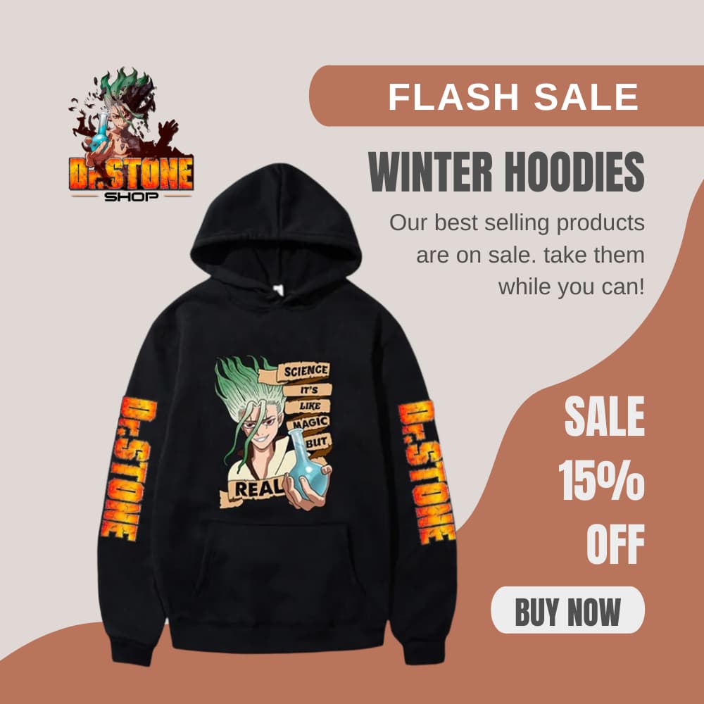 dr. stone hoodie