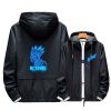 Dr STONE Role Ishigami Senkuu Cosplay Hoodie Printed Zipper Noctilucent Fashion Popular Casual Winter Warm Cotton - Dr. Stone Shop