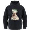 Dr Stone Japan Anime Mens Hoodies Sweatshirt Manga Funny Ishigami Senkuu Graphic Hoody Thick Fitness Pullovers - Dr. Stone Shop