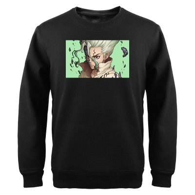 Dr Stone Japan Anime Sweatshirts For Mens Hoodie Mangas Ishigami Senkuu Streetwear Fashion Fleece Crewneck Tracksuit - Dr. Stone Shop