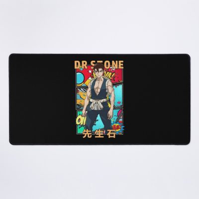 Kinro Dr Stone Dokuta Suton Comic Panel Mouse Pad Official Cow Anime Merch