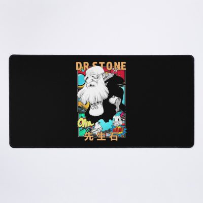 Kaseki Dr Stone Dokuta Suton Comic Panel Mouse Pad Official Cow Anime Merch