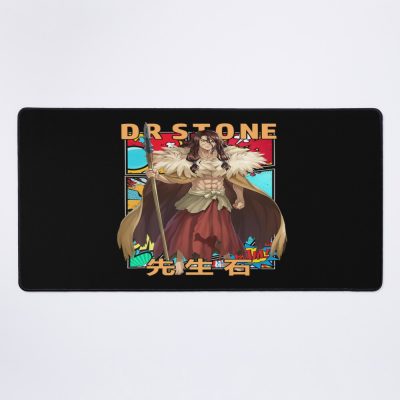 Tsukasa Shishio Dr Stone Dokuta Suton Comic Panel Mouse Pad Official Cow Anime Merch