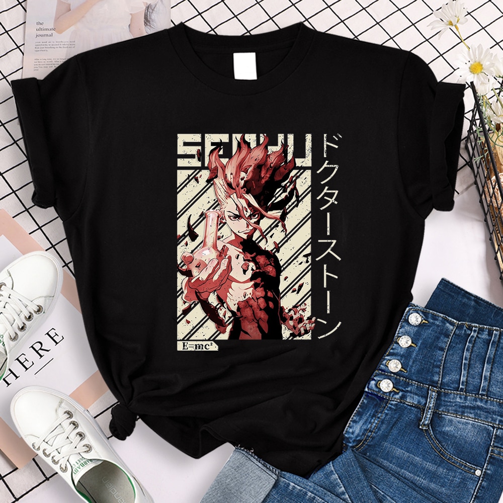 Dr Stone Senku Ishigami T Shirt Men Women Tee Shirt - Dr. Stone Shop